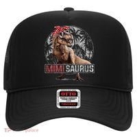 Womens Mimisaurus T Rex Dinosaur Funny Mimi Saurus Family Matching Hat thumb 0
