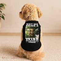 Wise Mystical Tree Face Old Mythical Oak Tree Funny Meme Doggie Tank thumb 2