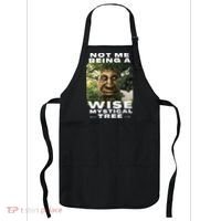Wise Mystical Tree Face Old Mythical Oak Tree Funny Meme Apron thumb 0