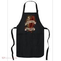 Wake Me Up When Its Halloween Funny Skeleton Coffin Apron thumb 0