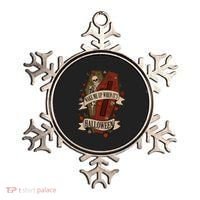 Wake Me Up When Its Halloween Funny Skeleton Coffin Ornament thumb 0