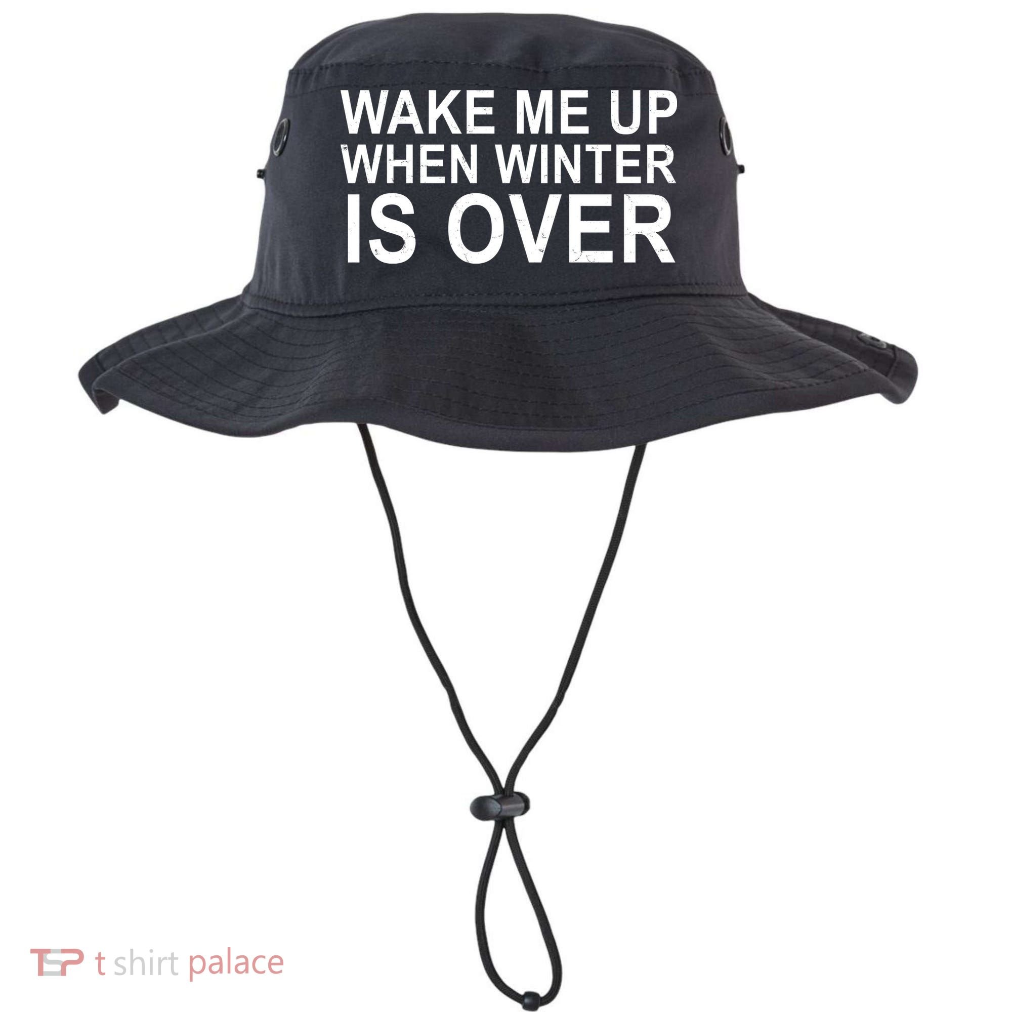 Wake Me Up When Winter Is Over Bucket Hat