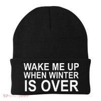 Wake Me Up When Winter Is Over Beanie thumb 0