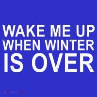 Wake Me Up When Winter Is Over T-Shirt thumb 7