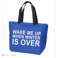 Wake Me Up When Winter Is Over Tote Bag thumb 3