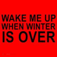 Wake Me Up When Winter Is Over Santa Hat thumb 1