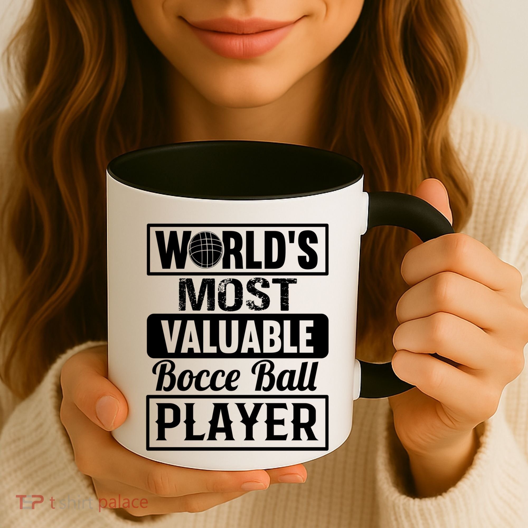 World Most Valuable Bocce Ball Player Bocce Ball Gift Coffee Mug