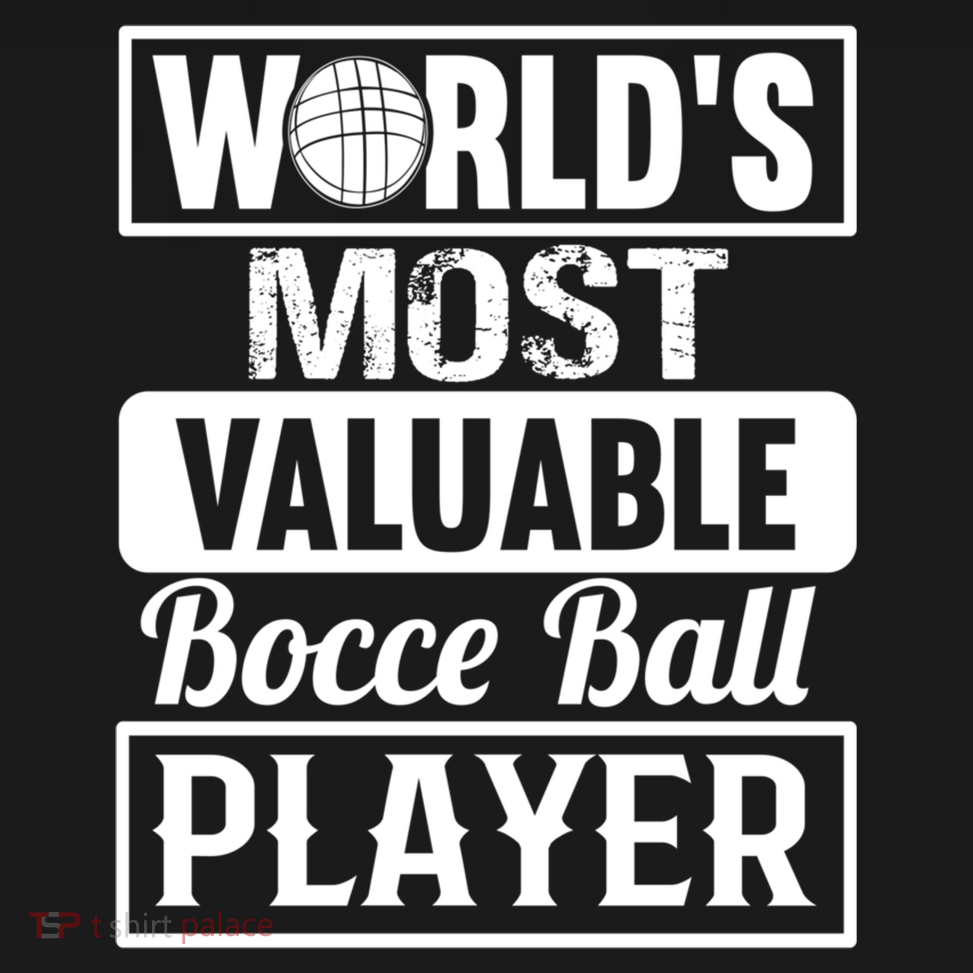 World Most Valuable Bocce Ball Player Bocce Ball Gift Women's Hoodie
