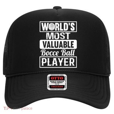 World Most Valuable Bocce Ball Player Bocce Ball Gift Hat
