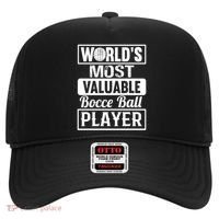 World Most Valuable Bocce Ball Player Bocce Ball Gift Hat thumb 0