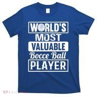 World Most Valuable Bocce Ball Player Bocce Ball Gift T-Shirt thumb 0