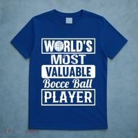 World Most Valuable Bocce Ball Player Bocce Ball Gift T-Shirt thumb 5