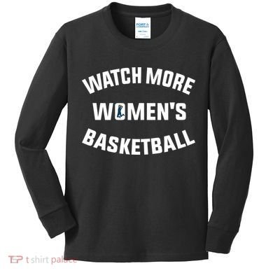 Watch More Women's Basketball Kids Long Sleeve Shirt