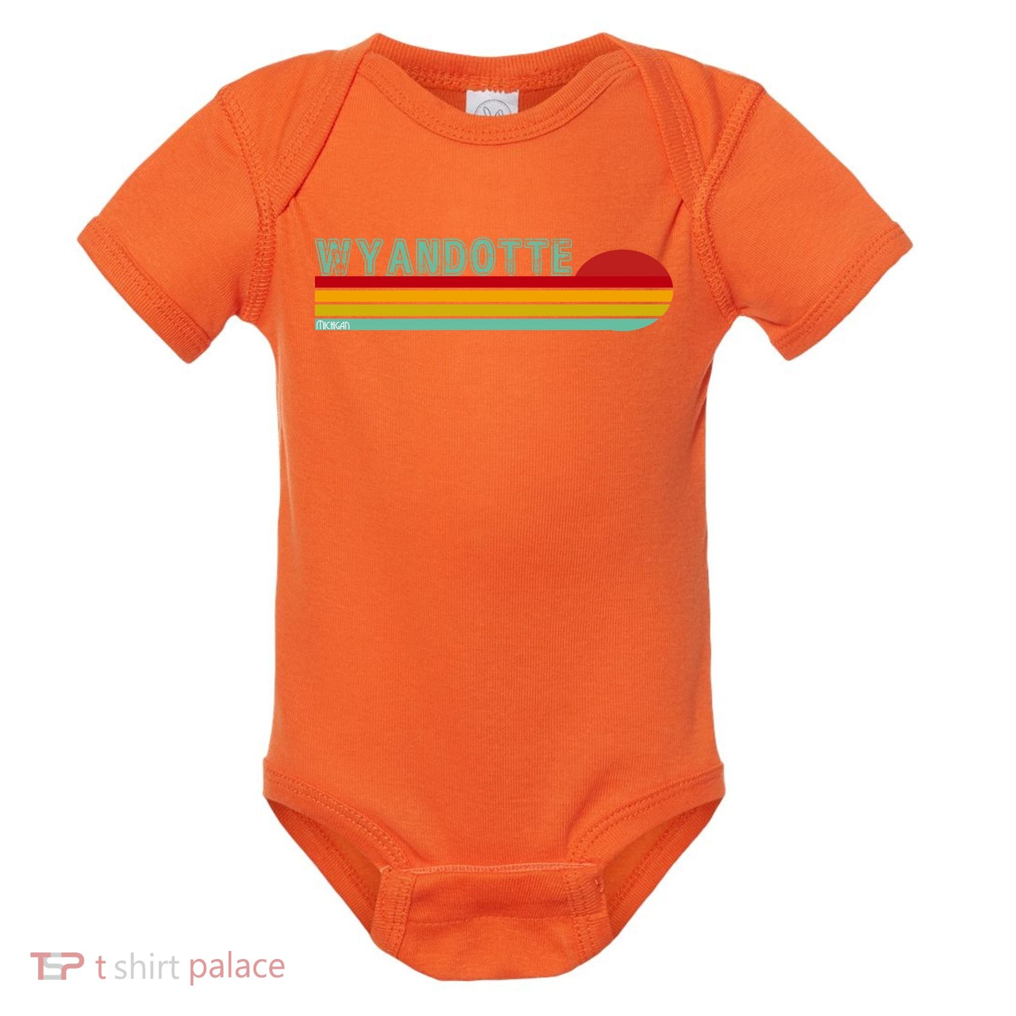 Wyandotte Michigan Baby Bodysuit