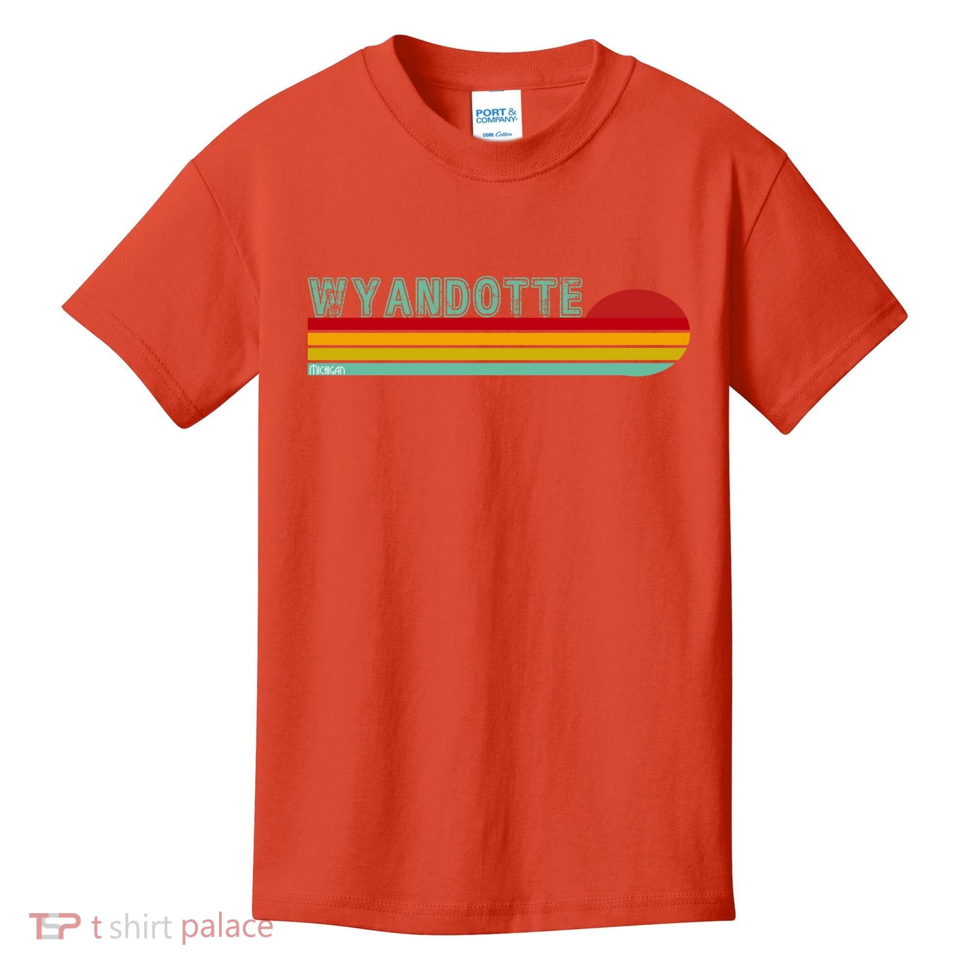 Wyandotte Michigan Kids T-Shirt