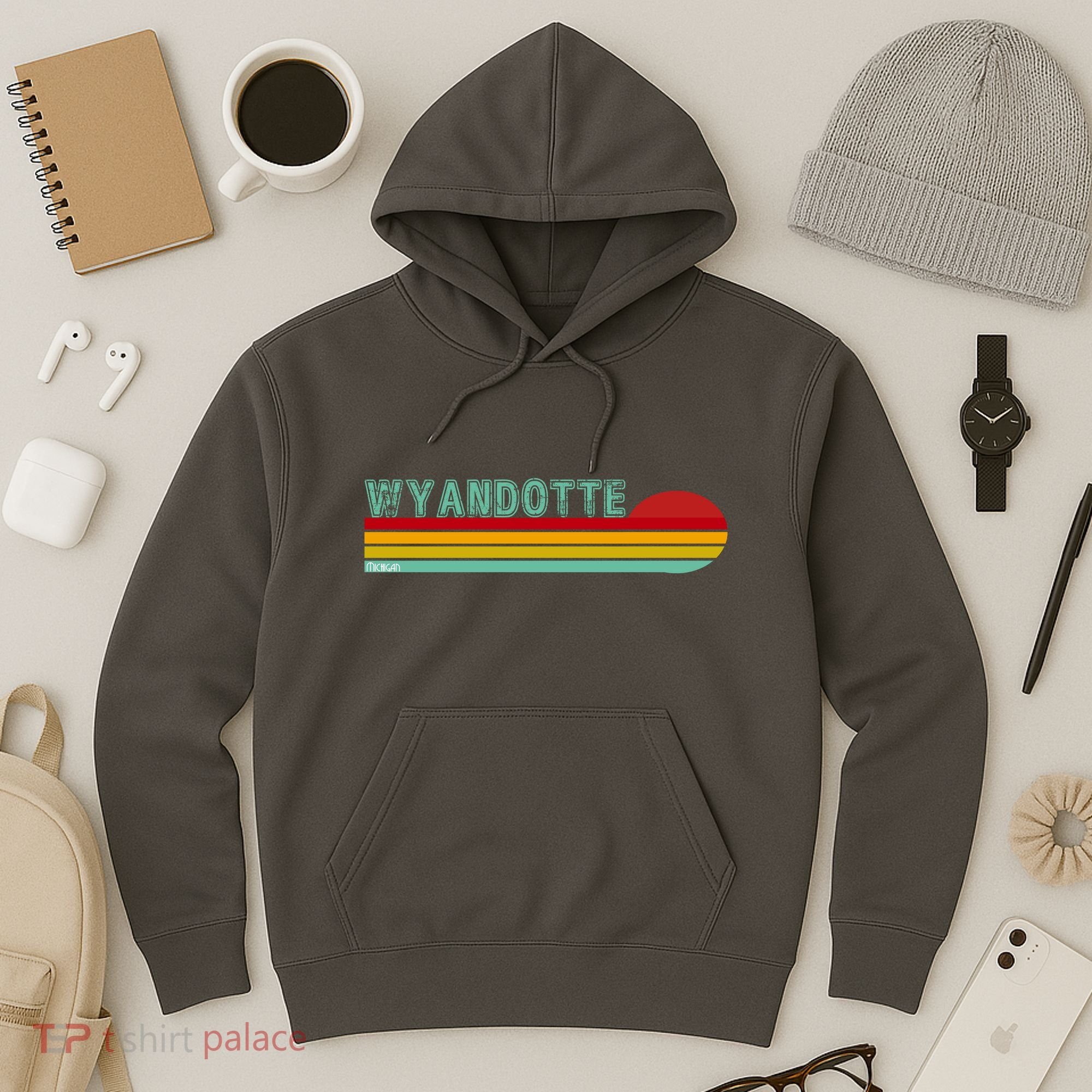 Wyandotte Michigan Hoodie