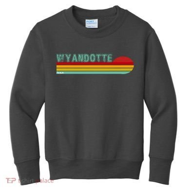 Wyandotte Michigan Kids Sweatshirt