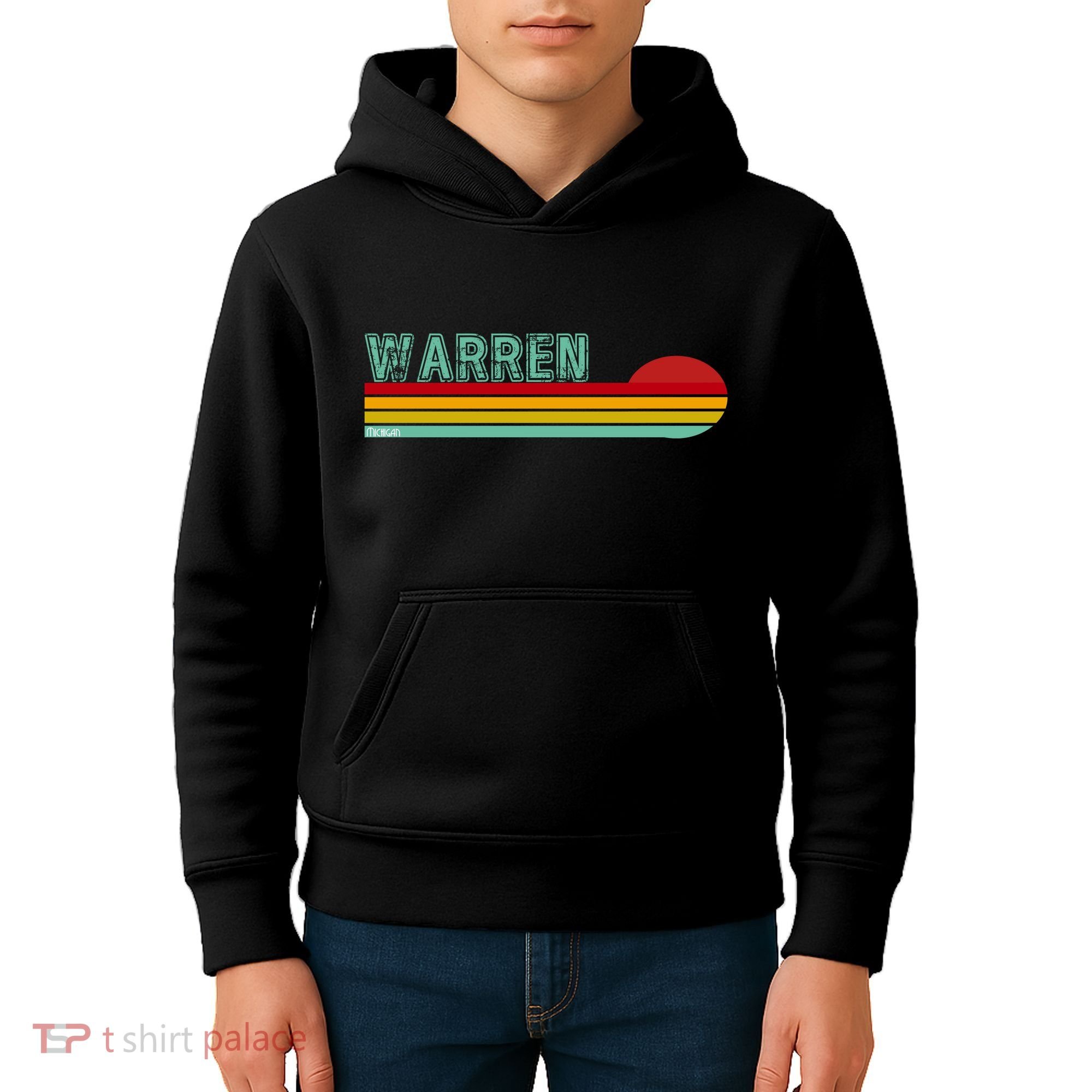 Warren Michigan Kids Hoodie