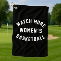 Watch More Women's Basketball Golf Towel thumb 1