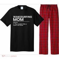 Wakesurfing Mom Wakeboard Wakeboarding Wakesurf Surf Board Meaningful Gift Pajama Set thumb 0