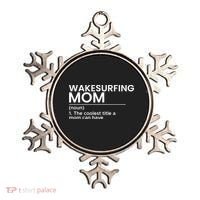 Wakesurfing Mom Wakeboard Wakeboarding Wakesurf Surf Board Meaningful Gift Ornament thumb 0