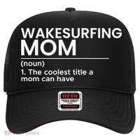 Wakesurfing Mom Wakeboard Wakeboarding Wakesurf Surf Board Meaningful Gift Hat thumb 0