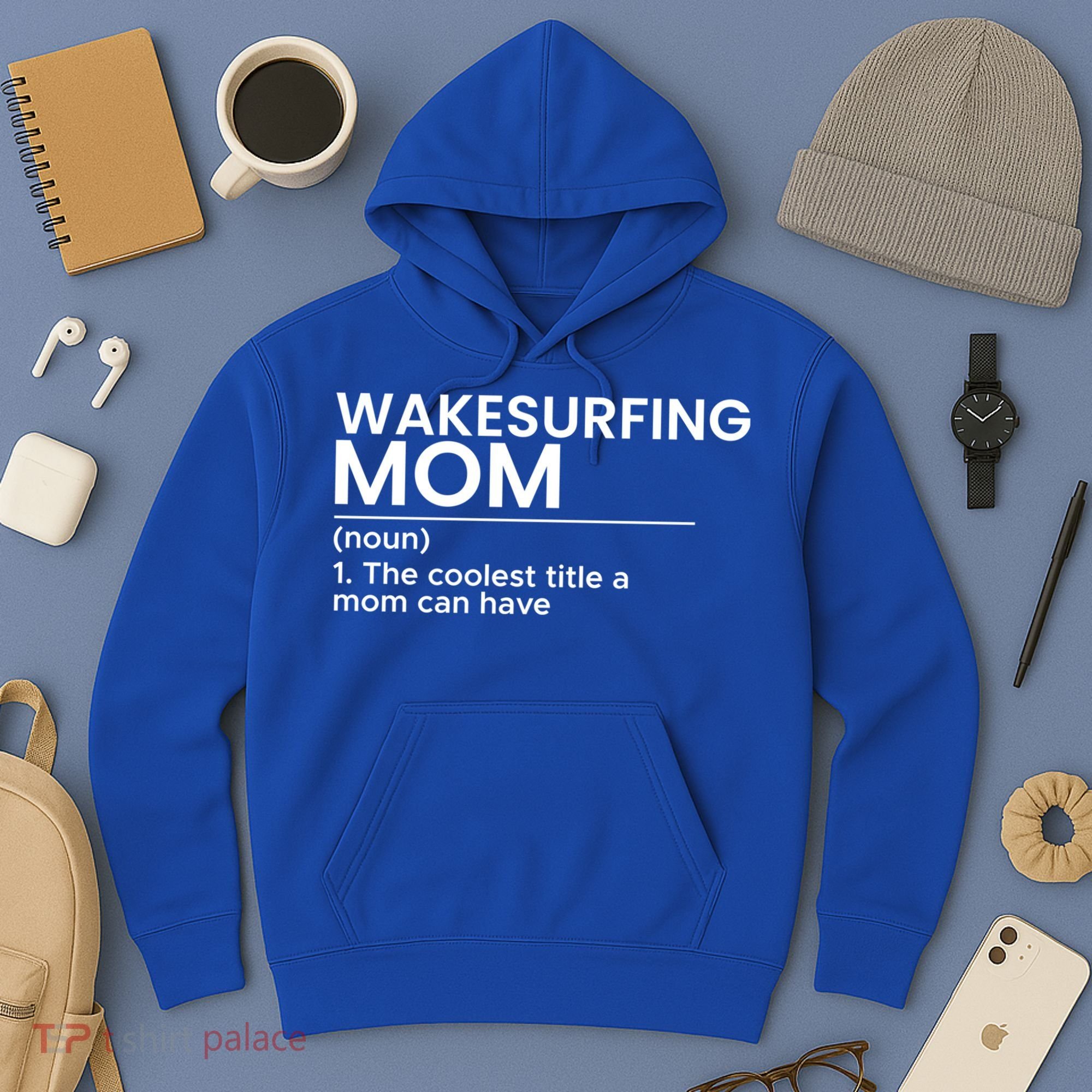 Wakesurfing Mom Wakeboard Wakeboarding Wakesurf Surf Board Meaningful Gift Hoodie