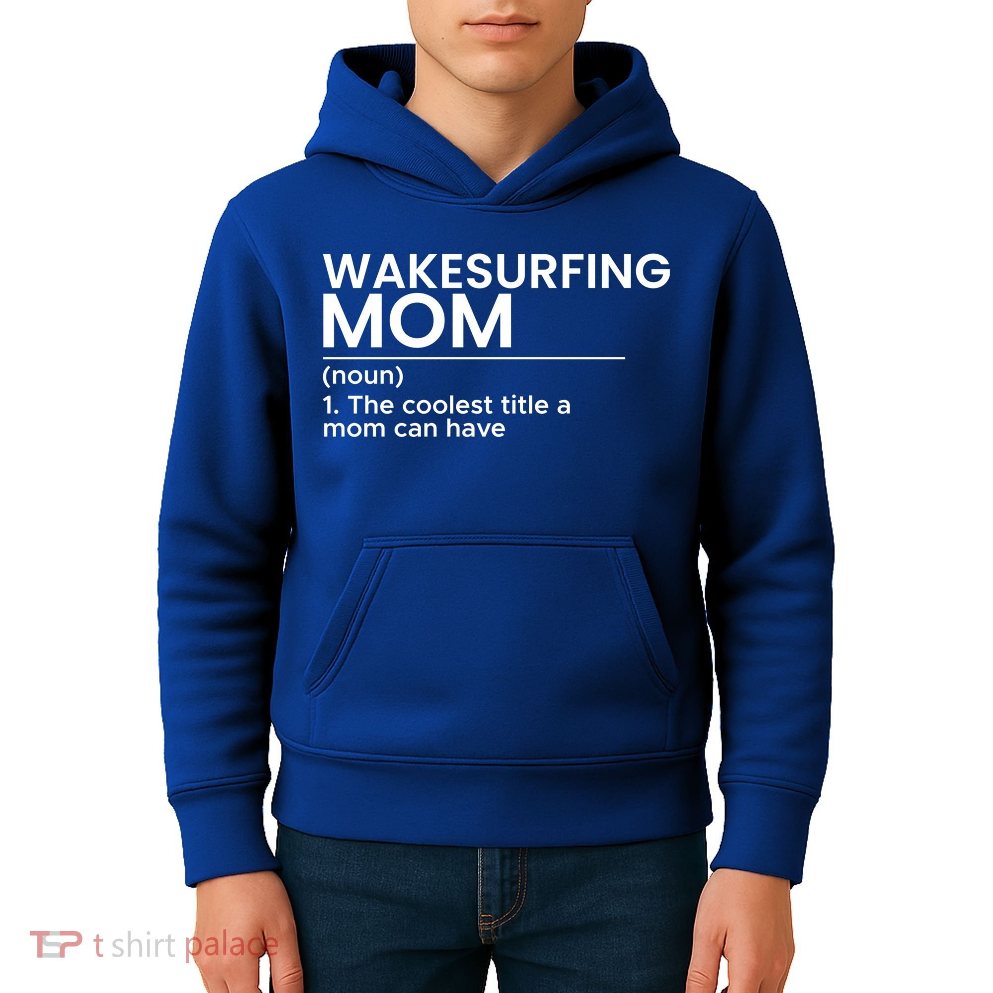 Wakesurfing Mom Wakeboard Wakeboarding Wakesurf Surf Board Meaningful Gift Kids Hoodie