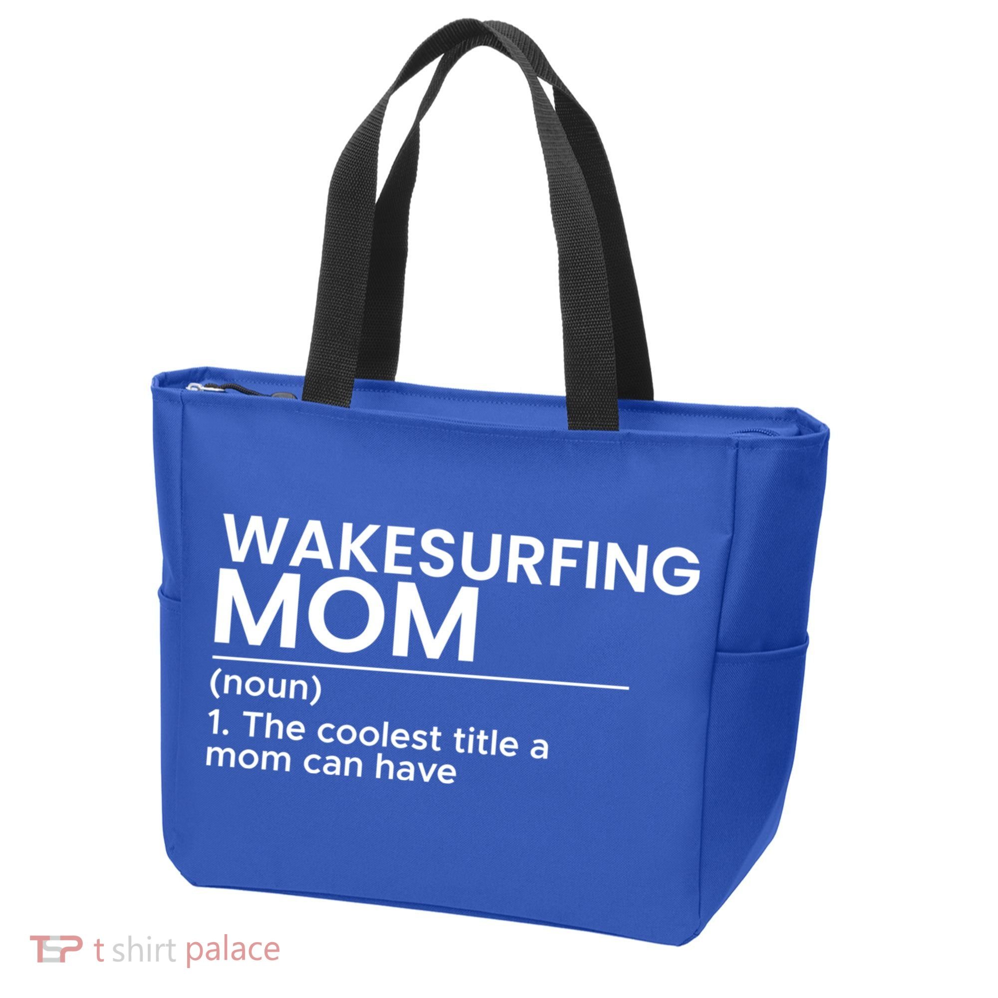Wakesurfing Mom Wakeboard Wakeboarding Wakesurf Surf Board Meaningful Gift Tote Bag