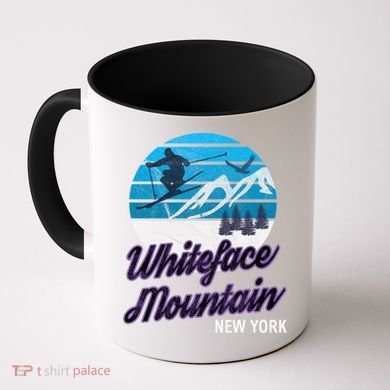 Whiteface Mountain Wilmington Ny Usa Skiing Snowboarding Gift Coffee Mug