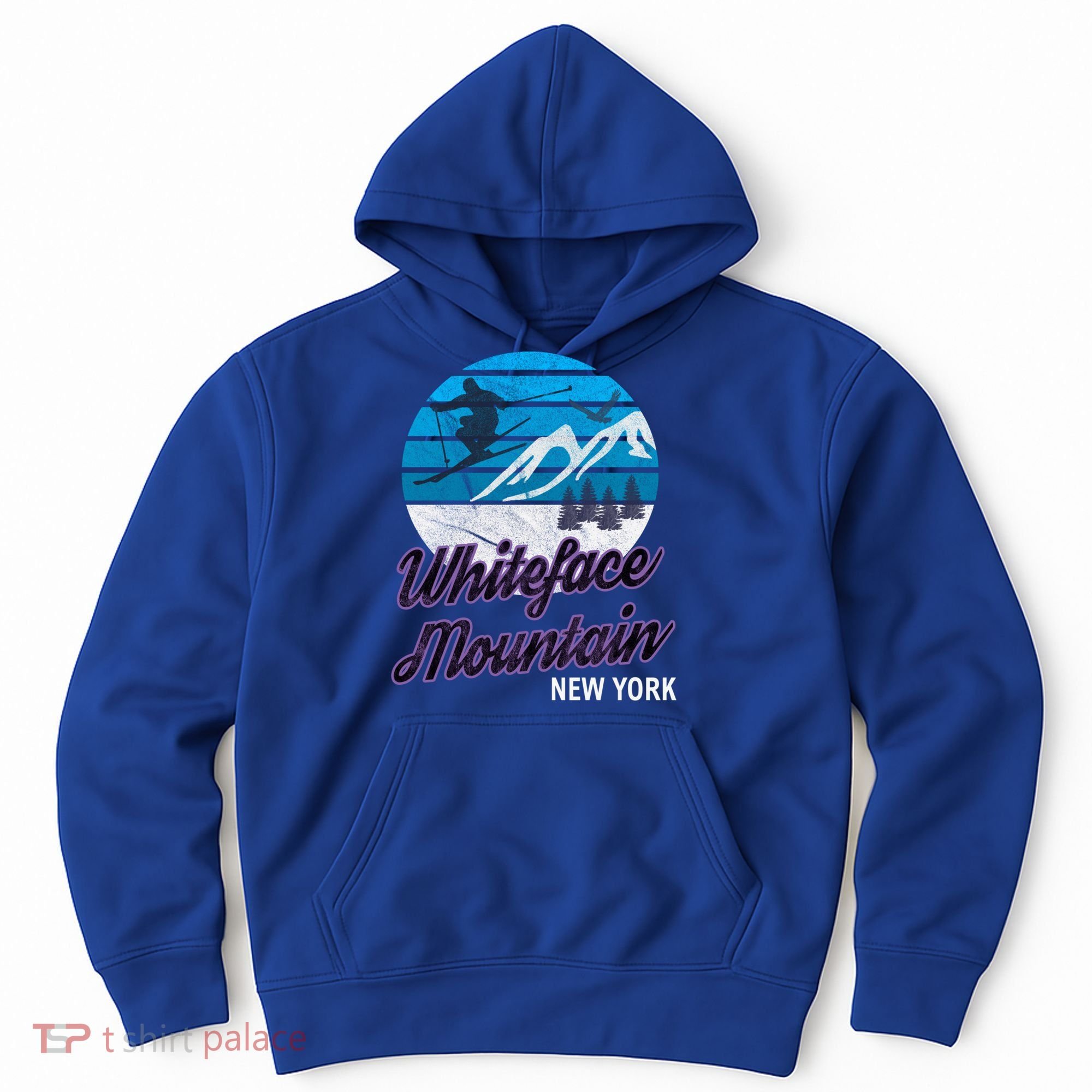 Whiteface Mountain Wilmington Ny Usa Skiing Snowboarding Gift Hoodie