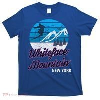 Whiteface Mountain Wilmington Ny Usa Skiing Snowboarding Gift T-Shirt thumb 0