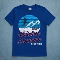 Whiteface Mountain Wilmington Ny Usa Skiing Snowboarding Gift T-Shirt thumb 5