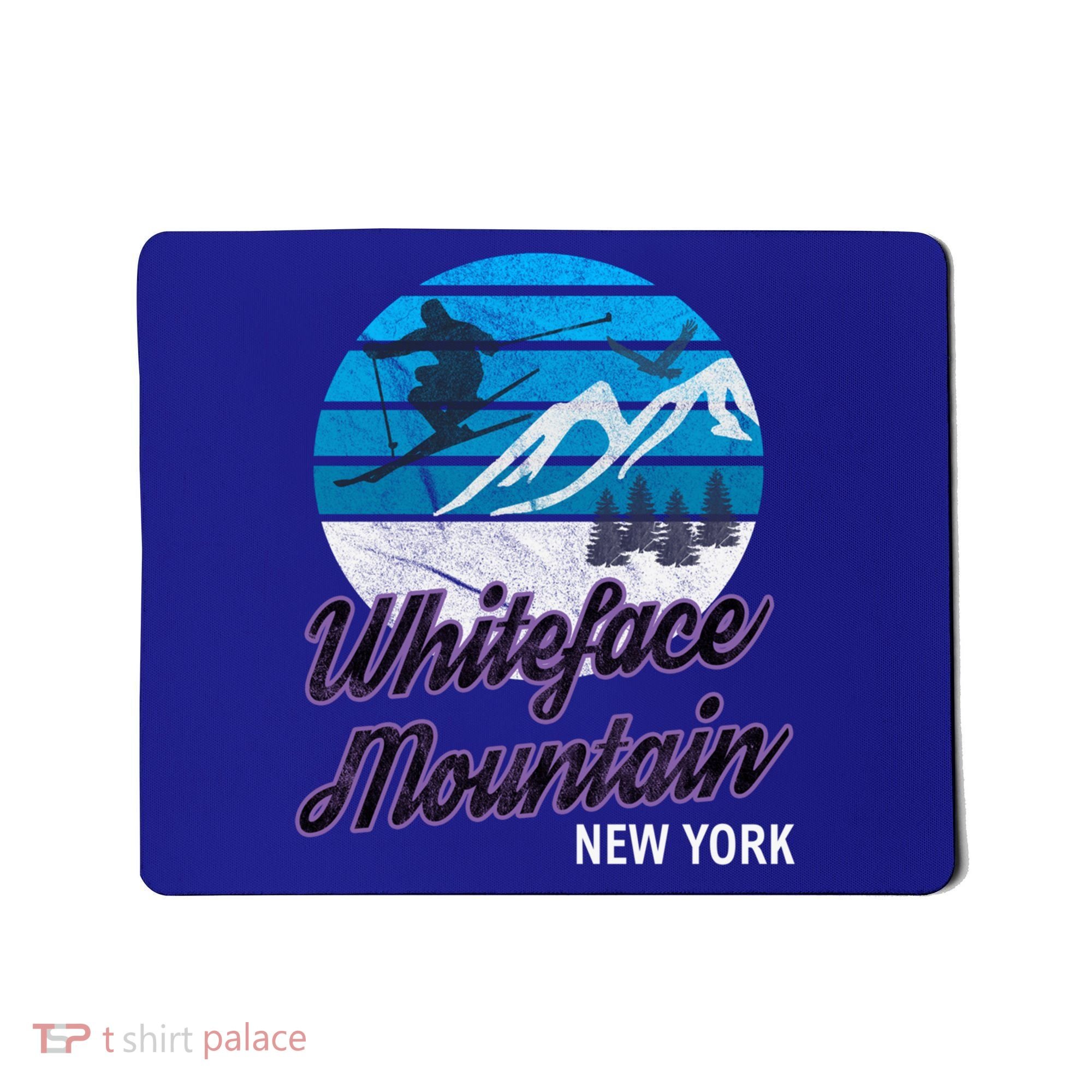 Whiteface Mountain Wilmington Ny Usa Skiing Snowboarding Gift Mousepad