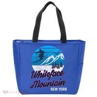 Whiteface Mountain Wilmington Ny Usa Skiing Snowboarding Gift Tote Bag thumb 0