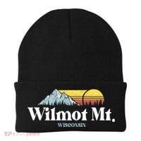 Wilmot Mountain Wisconsin Ski Trip Snowboarding Slopes Cute Gift Beanie thumb 0