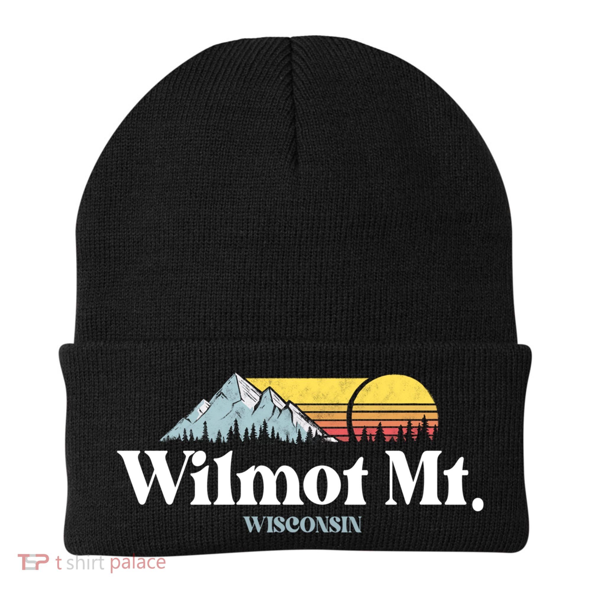 Wilmot Mountain Wisconsin Ski Trip Snowboarding Slopes Cute Gift Beanie