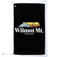 Wilmot Mountain Wisconsin Ski Trip Snowboarding Slopes Cute Gift Golf Towel thumb 0