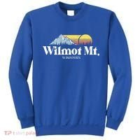 Wilmot Mountain Wisconsin Ski Trip Snowboarding Slopes Cute Gift Sweatshirt thumb 0