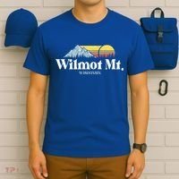 Wilmot Mountain Wisconsin Ski Trip Snowboarding Slopes Cute Gift T-Shirt thumb 6