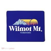 Wilmot Mountain Wisconsin Ski Trip Snowboarding Slopes Cute Gift Mousepad thumb 0