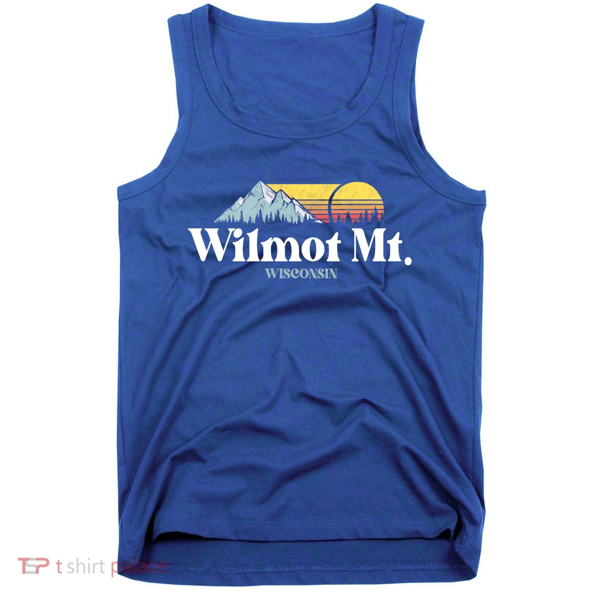 Wilmot Mountain Wisconsin Ski Trip Snowboarding Slopes Cute Gift Tank Top