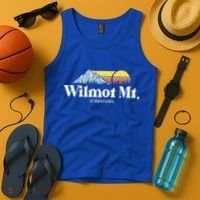 Wilmot Mountain Wisconsin Ski Trip Snowboarding Slopes Cute Gift Tank Top thumb 4