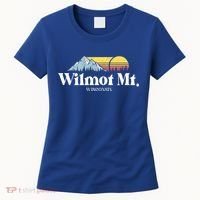 Wilmot Mountain Wisconsin Ski Trip Snowboarding Slopes Cute Gift Women's T-Shirt thumb 0