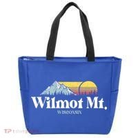Wilmot Mountain Wisconsin Ski Trip Snowboarding Slopes Cute Gift Tote Bag thumb 0
