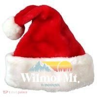 Wilmot Mountain Wisconsin Ski Trip Snowboarding Slopes Cute Gift Santa Hat thumb 0