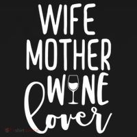 Wife Mother Wine Lover Women's Hoodie thumb 2