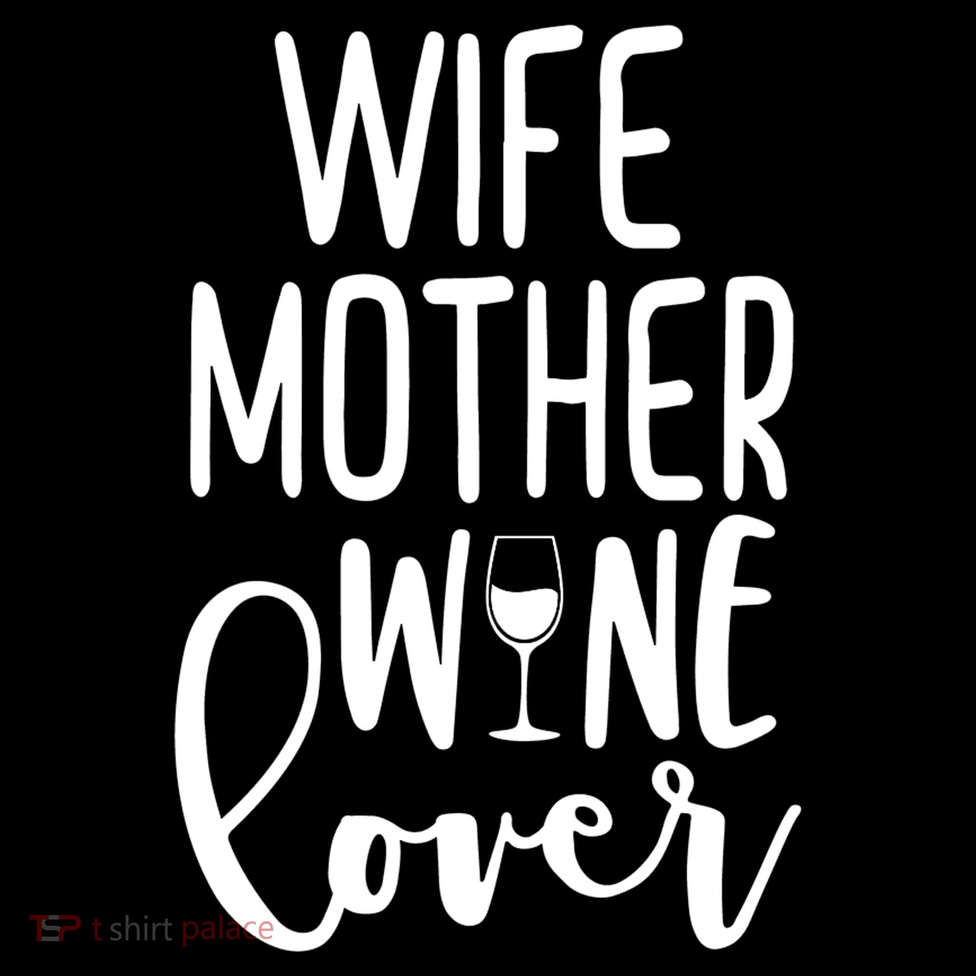 Wife Mother Wine Lover Women's Hoodie