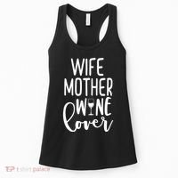 Wife Mother Wine Lover Women's Tank Top thumb 0