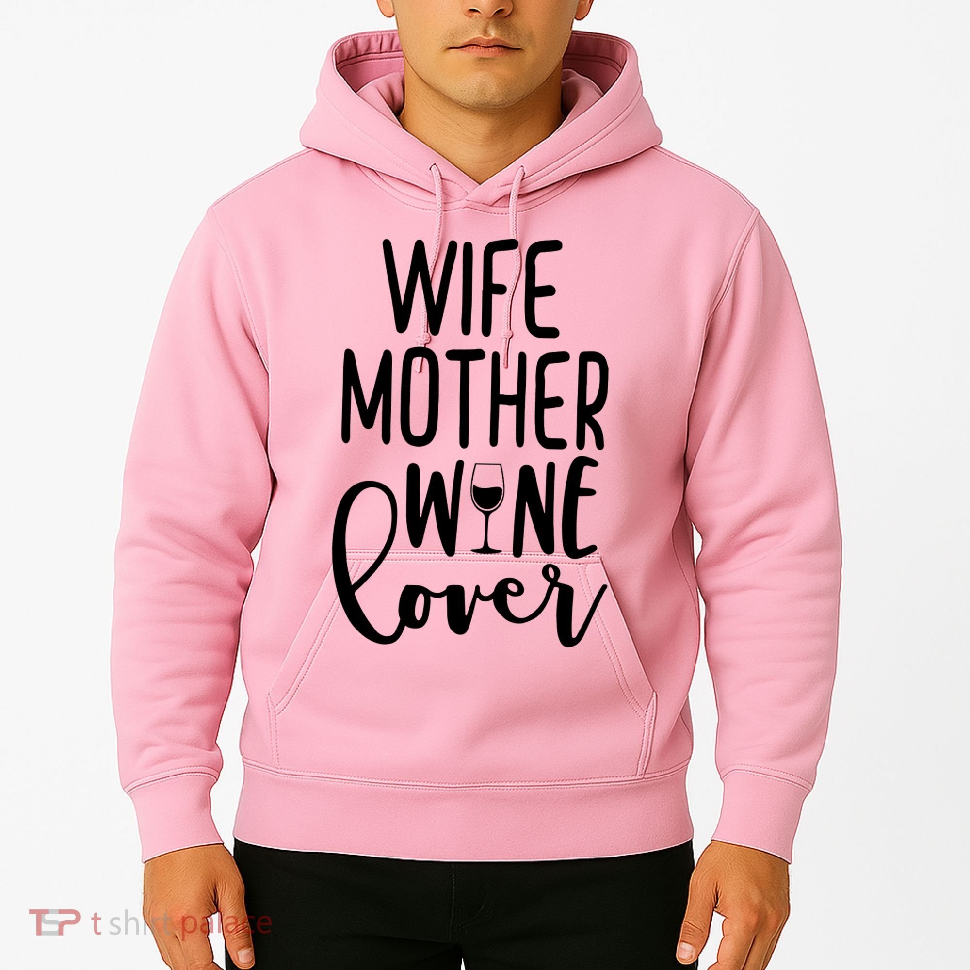Wife Mother Wine Lover Hoodie